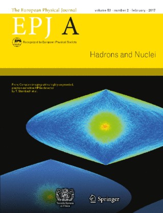EPJA cover February 2017